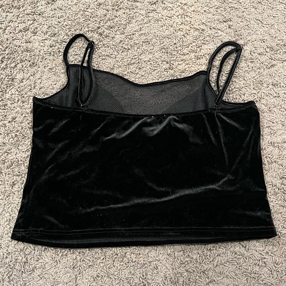 Princess Polly Brolga Double Bust Black Curve Top - Picture 3 of 4